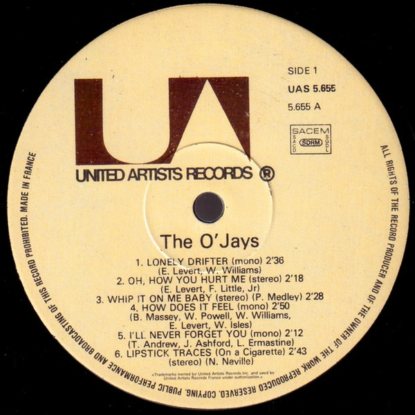 The O'Jays – The Greatest Hits (1972, Vinyl) - Discogs