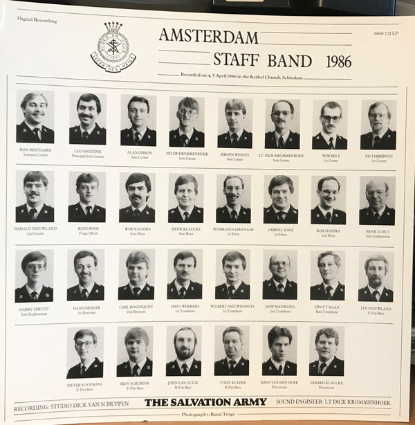 last ned album The Amsterdam Staff Band Of The Salvation Army - 25