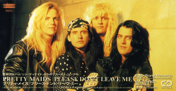 Pretty Maids – Please Don't Leave Me (1992, CD) - Discogs