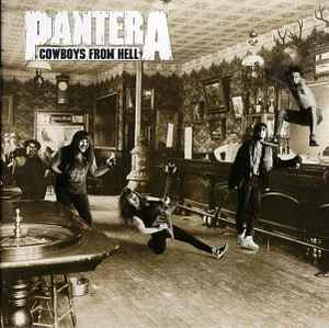 Pantera - Cowboys From Hell album cover
