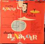 Cover of Canta Charles Aznavour, Vol. 3, 1956, Vinyl