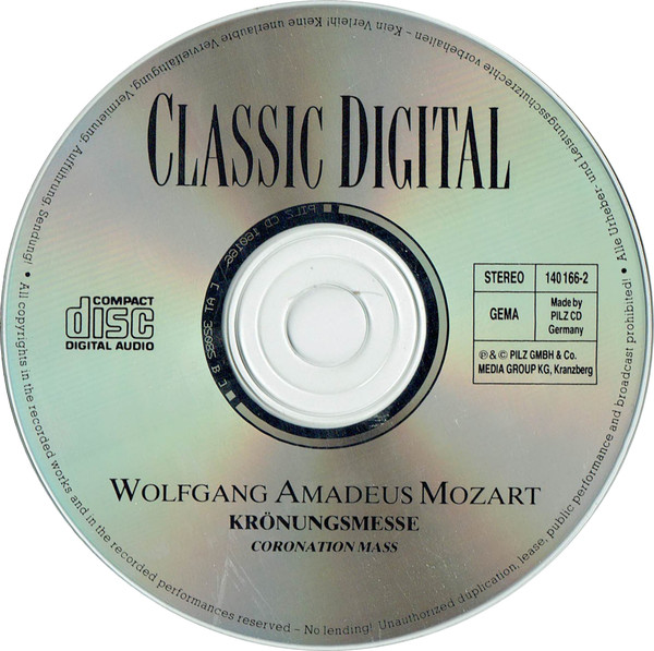 descargar álbum Wolfgang Amadeus Mozart - Krönungsmesse Coronation Mass