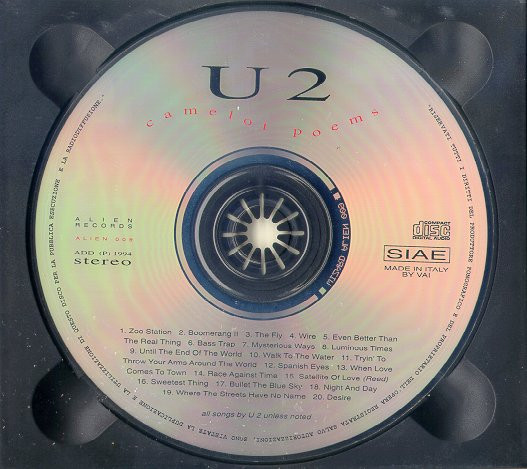 descargar álbum U2 - Camelot Poems