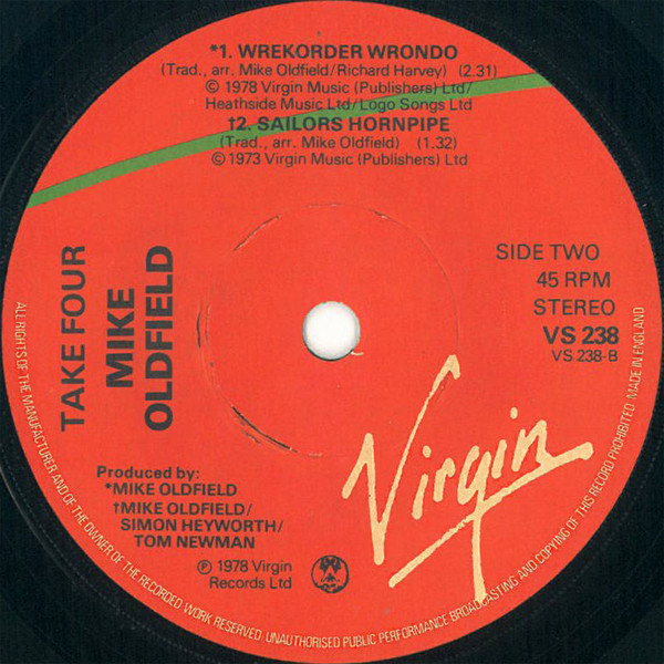 ladda ner album Mike Oldfield - Take 4