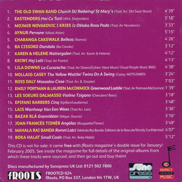 ladda ner album Various - fRoots 24