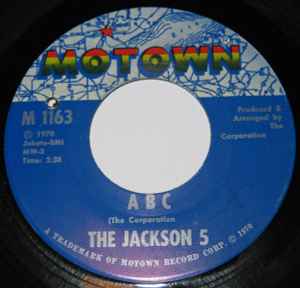 The Jackson 5 - A B C  album cover