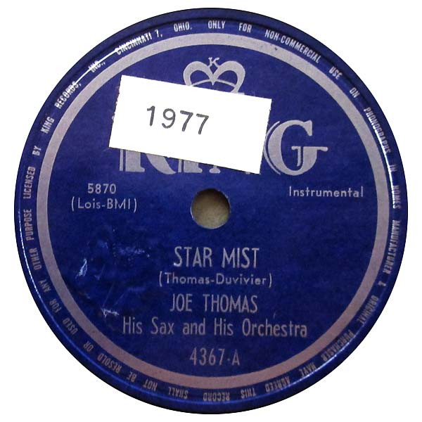 lataa albumi Joe Thomas His Sax And His Orchestra - Rollin The Blues Star Mist