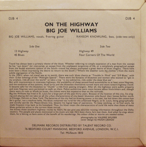 last ned album Big Joe Williams - On The Highway
