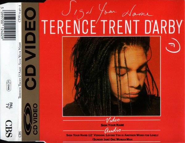 Terence Trent D'Arby – Sign Your Name (1988, CDV) - Discogs