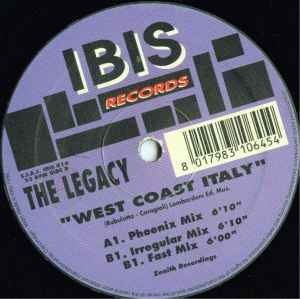 The Legacy (2) - West Coast Italy album cover