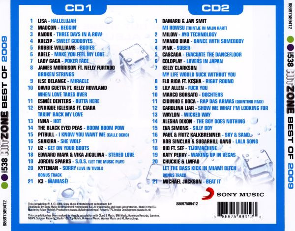 descargar álbum Various - Radio 538 Hitzone Best Of 2009
