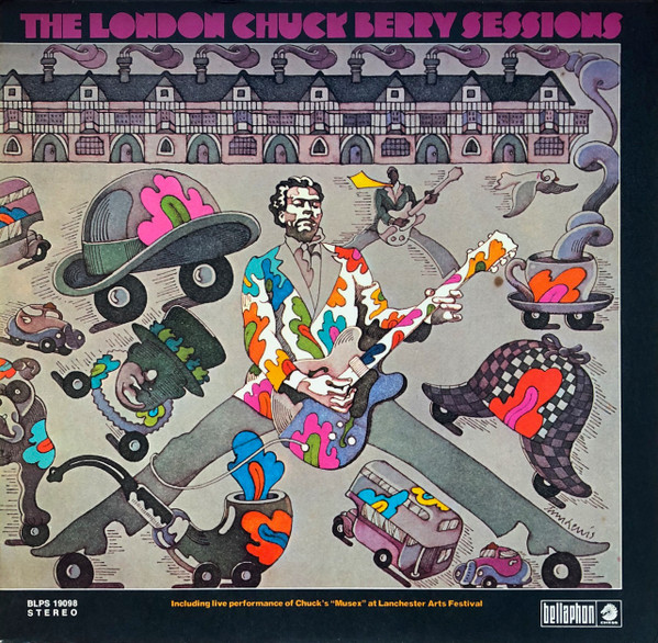 Обложка конверта виниловой пластинки Chuck Berry - The London Chuck Berry Sessions