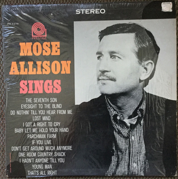 Mose Allison – Mose Allison Sings (1966, Vinyl) - Discogs