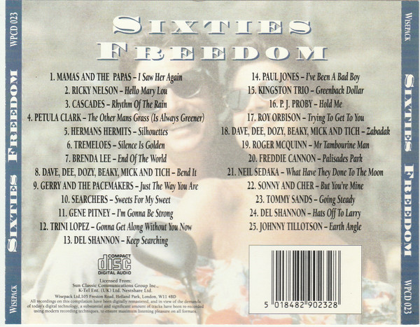 ladda ner album Various - Sixties Freedom