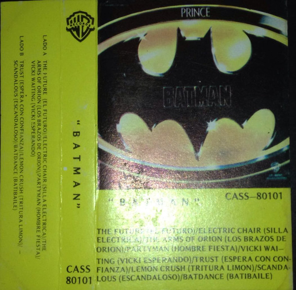 Prince – Batman (1989, Cassette) - Discogs