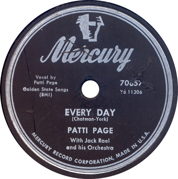 descargar álbum Patti Page With Jack Rael And His Orchestra - Piddily Patter Patter Every Day