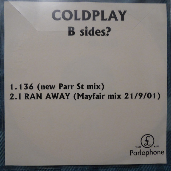 Coldplay B Sides CDr Discogs