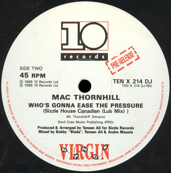 lataa albumi Download Mac Thornhill - Whos Gonna Ease The Pressure album