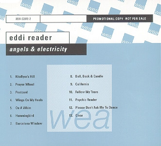 Eddi Reader – Angels & Electricity (1998, CD) - Discogs