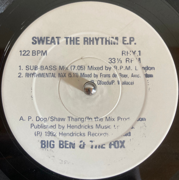 descargar álbum Big Ben & The Fox - Sweat The Rhythm