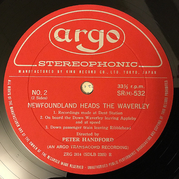 Album herunterladen Peter Handford - Newfoundland Heads The Waverley