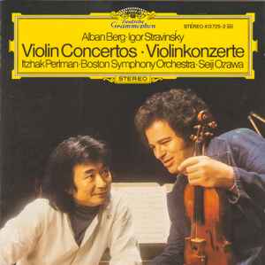 Alban Berg - Violin Concertos · Violinkonzerte album cover