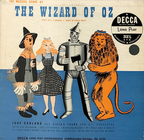 Judy Garland With Victor Young And His Orchestra And The Ken Darby Singers  – The Wizard Of Oz (1955, Vinyl) - Discogs