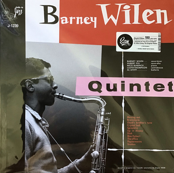 LP Barney Wilen Barney Wilen Quintet (-180g) J1239 Sam Records 