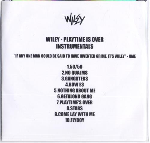Wiley – Playtime Is Over (2007, Vinyl) - Discogs