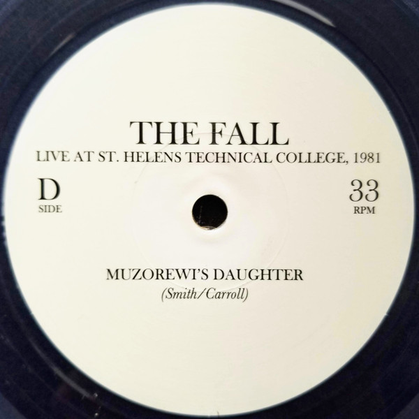 The Fall - Live At St. Helens Technical College, 1981 | Castle Face (# 133) - 11