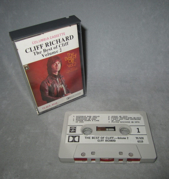 Cliff Richard – The Best Of Cliff, Volume 2 (1972, Cassette) - Discogs