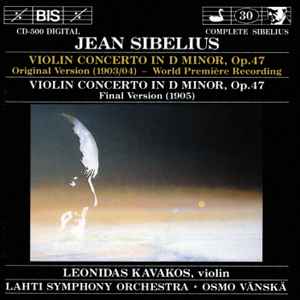 Jean Sibelius - Violin Concerto In D Minor, Op. 47 (Both Versions) album cover