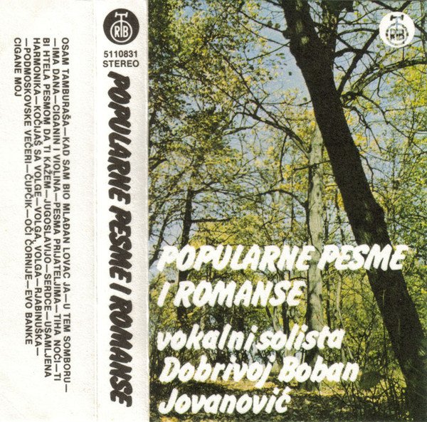 baixar álbum Dobrivoj Boban Jovanović - Popularne Pesme I Romanse