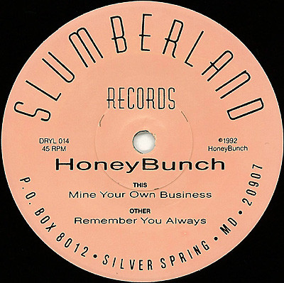 baixar álbum HoneyBunch - Mine Your Own Business Remember You Always