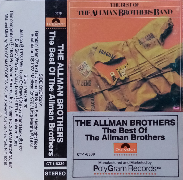 The Allman Brothers Band – The Best Of The Allman Brothers Band