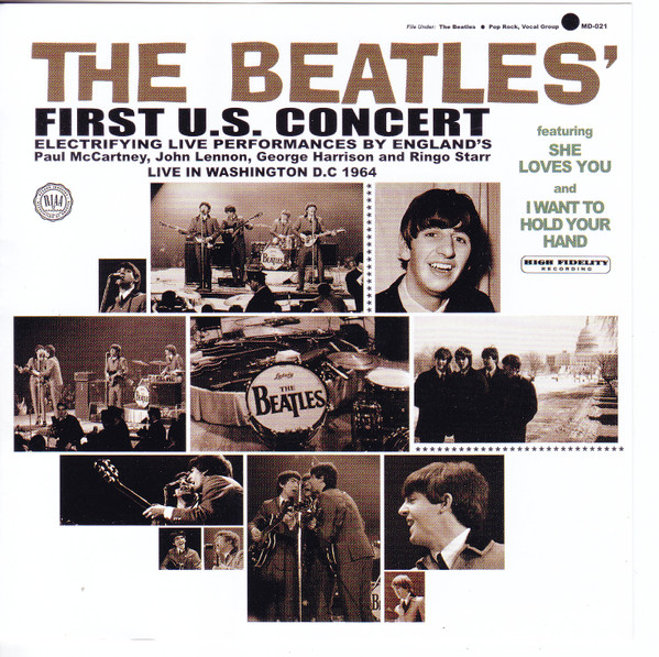 The Beatles – First U.S Concert (2014, CD) - Discogs