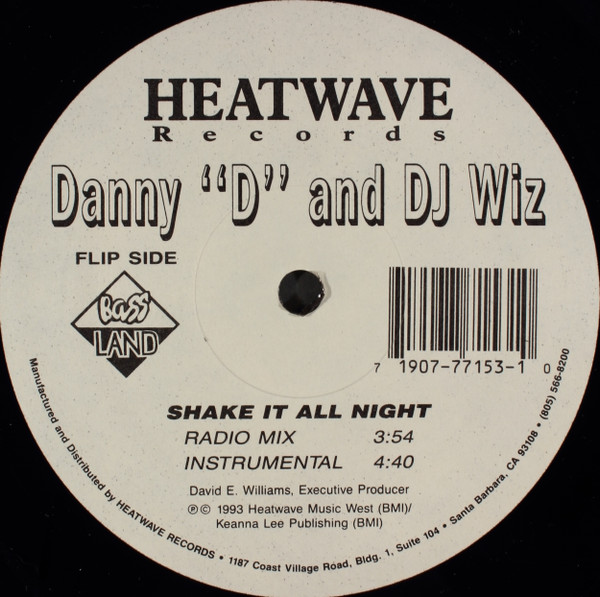 Album herunterladen Danny D and DJ Wiz - Shake It All Night