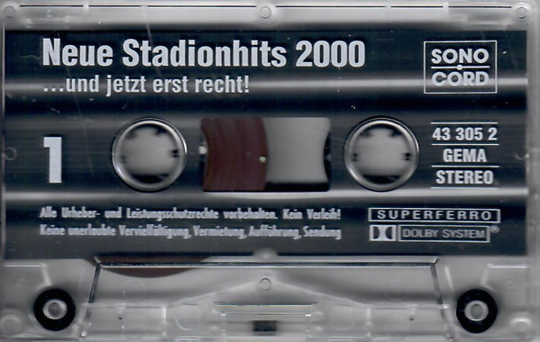 baixar álbum Download Various - Die Nordkurve Präsentiert Neue Stadionhits 2000 Jetzt Erst Recht album