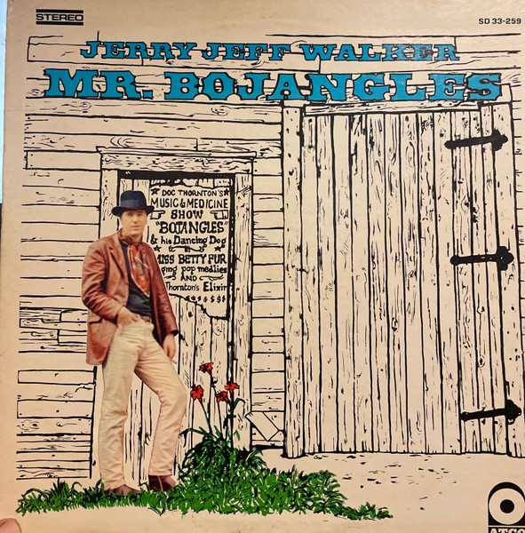 Jerry Jeff Walker – Mr. Bojangles (1968, Pressweil Pressing, Vinyl 