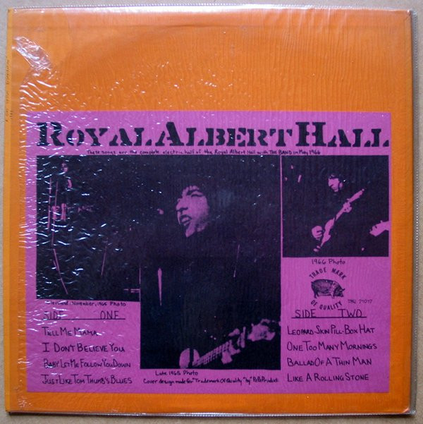 lataa albumi Bob Dylan - GWW Royal Albert Hall