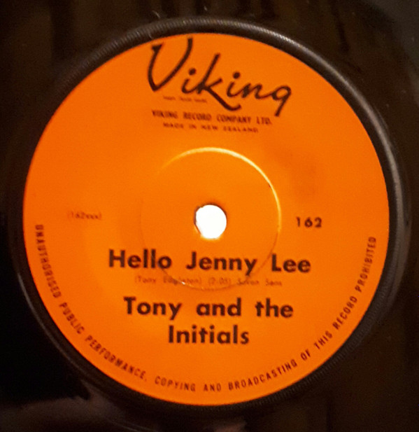 last ned album Tony And The Initials - Hello Jenny Lee