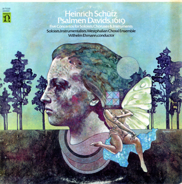 descargar álbum Heinrich Schütz Westphalian Choral Ensemble, Wilhelm Ehmann - Psalmen Davids 1619 Five Concertos For Soloists Choruses Instruments