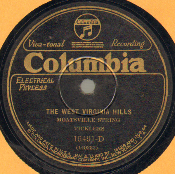 Album herunterladen Moatsville String Ticklers - The West Virginia Hills Moatsville Blues