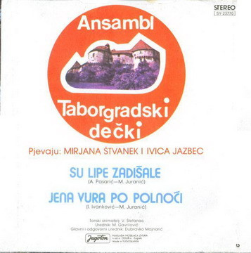 descargar álbum Ansambl Taborgradski Dečki - Su Lipe Zadišale