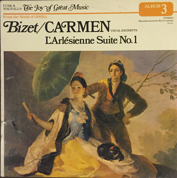 Bizet – Carmen Vocal Excerpts & L'Arlesienne Suite No. 1 (1980