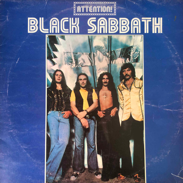 Обложка конверта виниловой пластинки Black Sabbath - Attention! Black Sabbath Volume Two