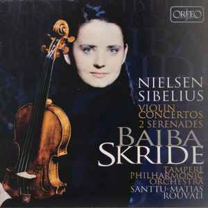 Baiba Skride - Nielsen Sibelius Violin Concertos 2 Serenades album cover