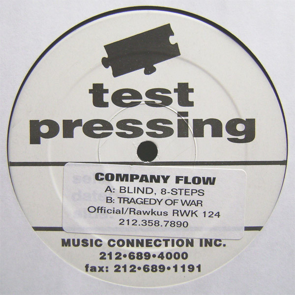 Company Flow – Blind, 8-Steps (1997, Vinyl) - Discogs