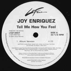 Joy Enriquez – Tell Me How You Feel (2000, Vinyl) - Discogs