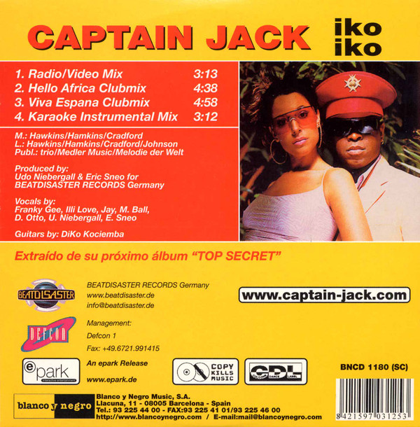 lataa albumi Captain Jack - Iko Iko